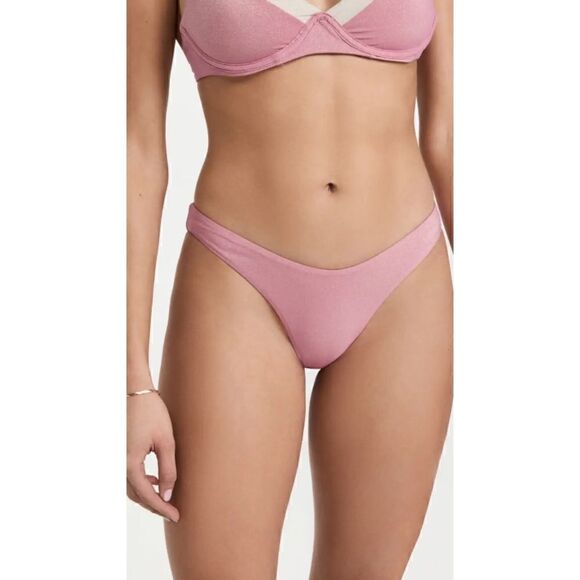 NWT PQ SWIM NAMASTE High Cut Full Bikini Bottom - Picture 3 of 14